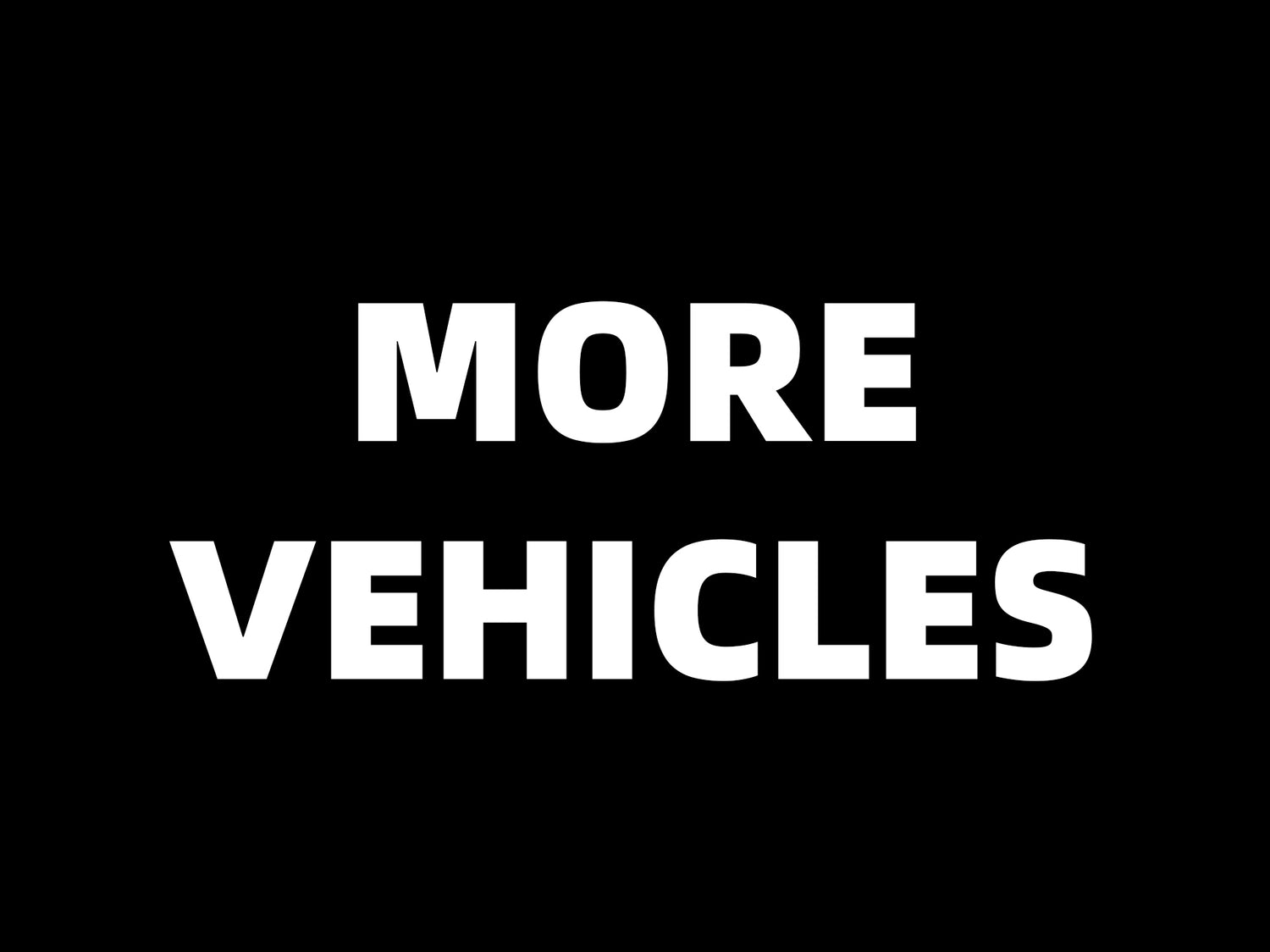 All Vehicles