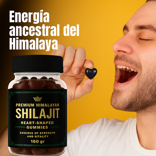 GOMITAS SHILAJIT - Energía para tu dia a dia.