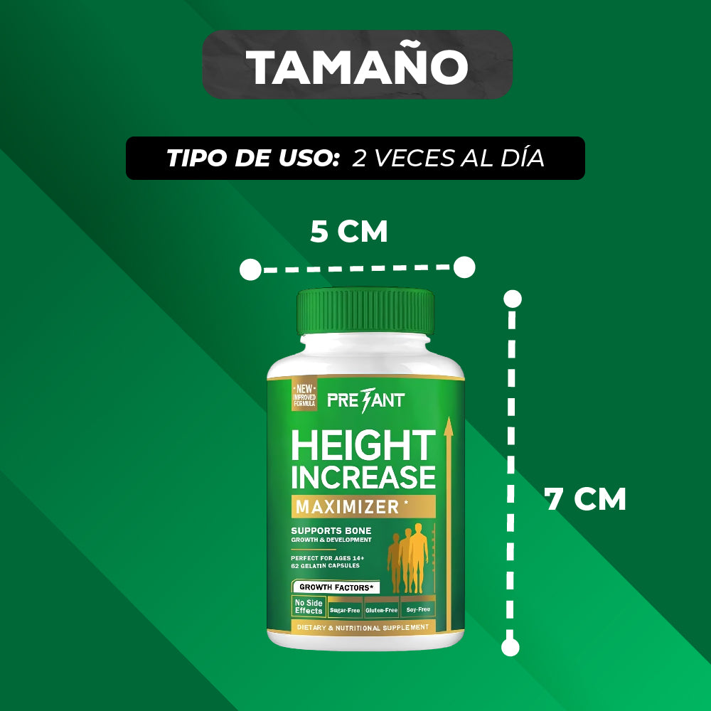 PRETANT - 10 cm de Crecimiento Natural
